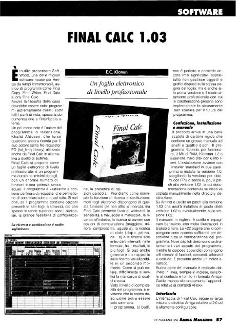 Amiga Magazine Online