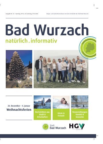 07.12.2024 Bürger- und Gästeinformation Bad Wurzach