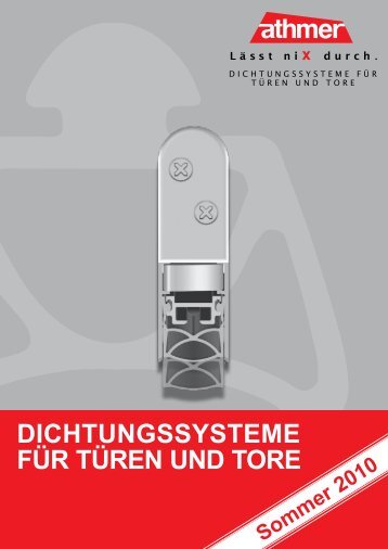 DICHTUNGSSYSTEME FÜR TÜREN UND TORE