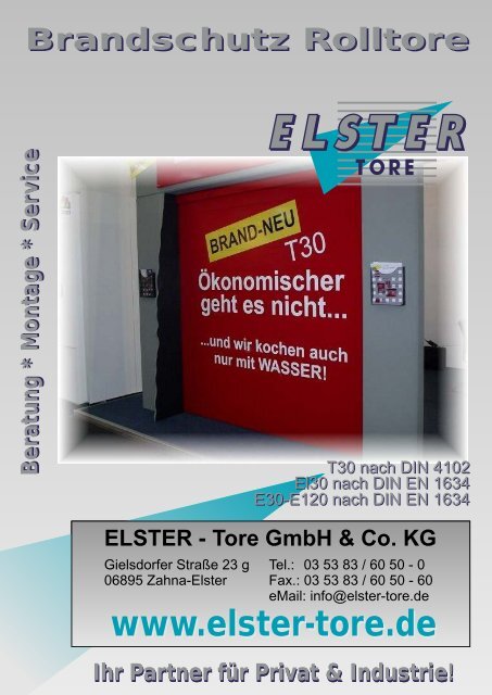 13 BS Rolltore - ELSTER-Tore