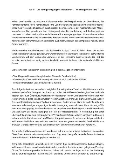 Über den Autor Holger Galuschke - FinanzBuch Verlag - Management