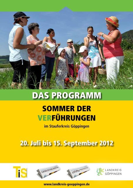 Sommer der VerFührungen - Landkreis Göppingen