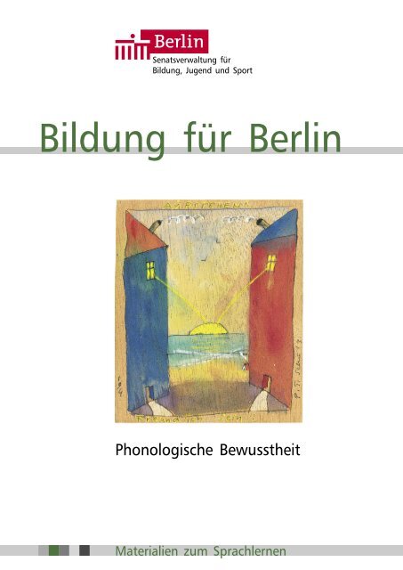 Phonologische Bewusstheit - Materialien zum Sprachlernen