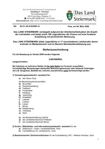 AMT DER STEIERMÄRKISCHEN LANDESREGIERUNG - Funpic.de