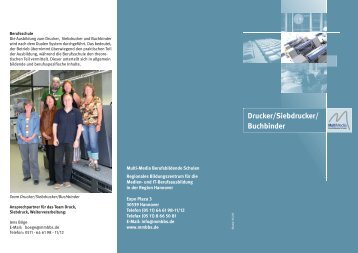 Drucker/Siebdrucker/ Buchbinder - MM-BbS