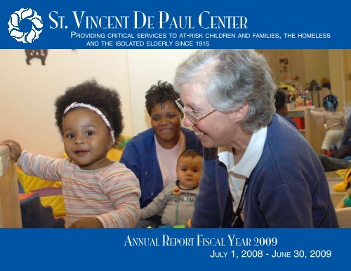 St. Vincent de Paul Center Mission Statement