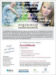 Auszubildende - Stürtz GmbH