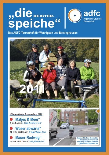 2011 „die speiche“ - pro-pedale.de: Start & News