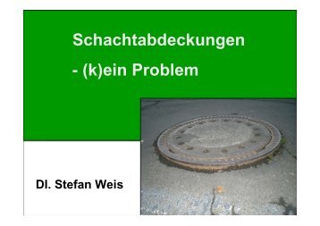 Schachtabdeckungen - (k)ein Problem - Gestrata