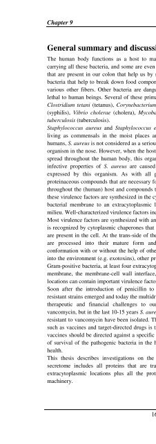 The Staphylococcus aureus secretome - TI Pharma