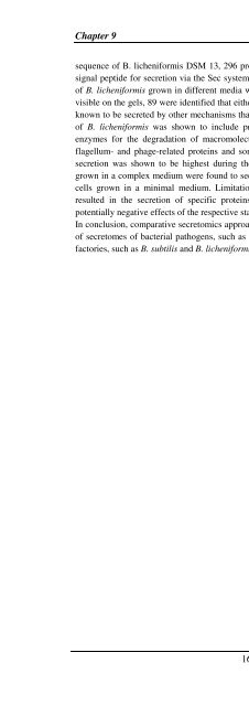 The Staphylococcus aureus secretome - TI Pharma