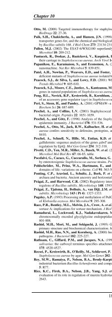 The Staphylococcus aureus secretome - TI Pharma