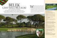 LÄSST MALLORCA KURZ - Club de Golf Novo Sancti Petri: GOLF ...