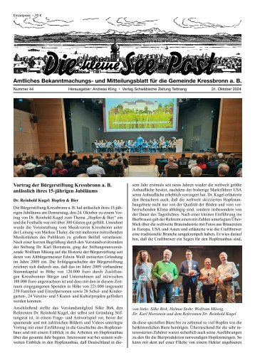 12.12.2024 Die kleine See-Post