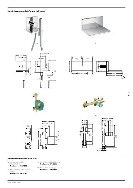 Axor ShowerCollection with Philippe Starck - Hansgrohe