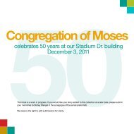 50This - Congregation of Moses