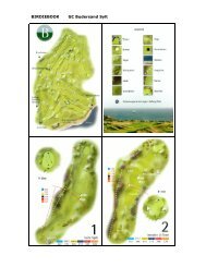 BIRDIEBOOK GC Budersand Sylt - Virtual Golfcourse.eu