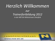 Praxisworkshop – Alpin 2012/13 - Teil 1