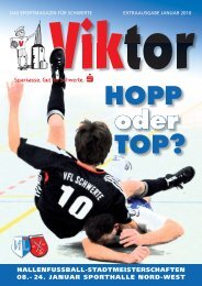 hallenfussball-stadtmeisterschaften 08. - Viktor - Schwerte