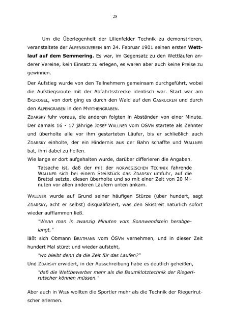 SKIGESCHICHTE NIEDERÖSTERREICHS - Landesschiverband ...