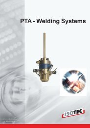 PTA - Welding Systems - Isotec Automation und