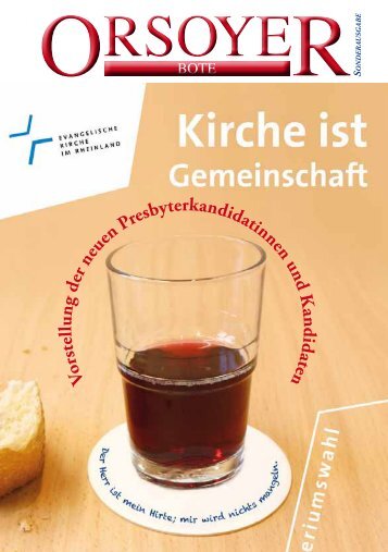 Mein - Evangelische Kirchengemeinde Orsoy