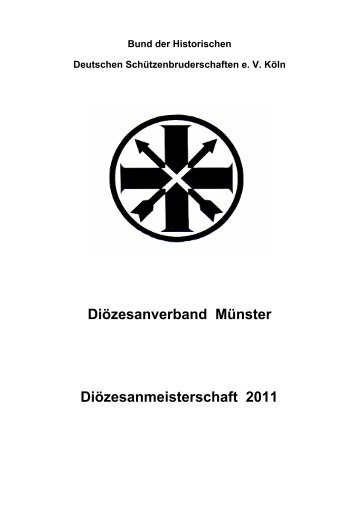 Diözesanverband Münster Diözesanmeisterschaft 2011 - BdSJ ...