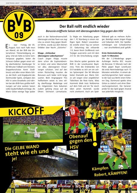 3,99 - Dortmunder & Schwerter Stadtmagazine