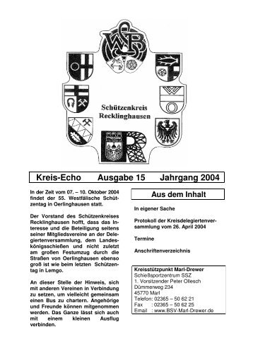 Kreisecho 15 - Kreis Recklinghausen