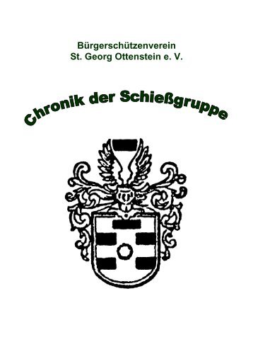 Bürgerschützenverein St. Georg Ottenstein e. V. - Schießgruppe ...