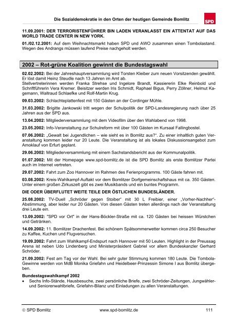 SPD-Chronik für die Orte der heutigen Gemeinde - SPD-Ortsverein ...