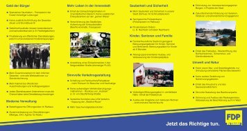 Jetzt das Richtige tun. - FDP Kreis-Offenbach