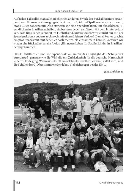 Die CJD Jugenddorf-Christophorusschule auf Spurensuche