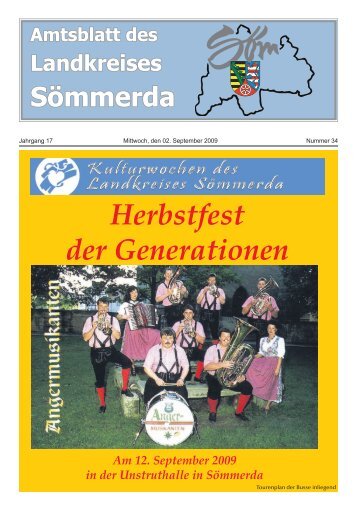 Herbstfest der Generationen - Landkreis Sömmerda