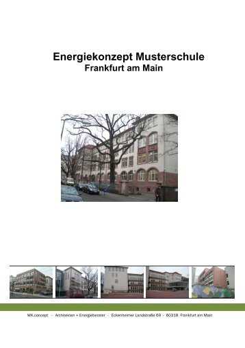 Energiekonzept Musterschule Frankfurt am Main