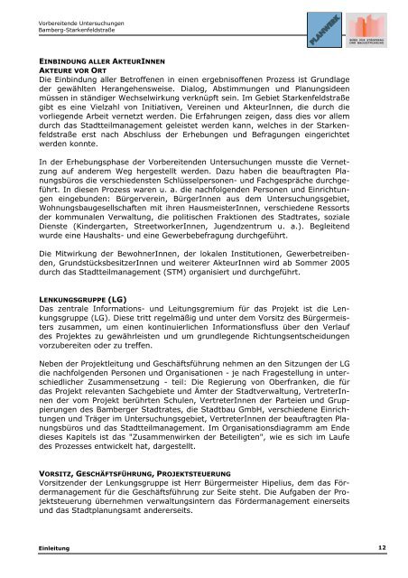 4 bestand - darstellung und bewertung - Stadtplanungsamt - Bamberg
