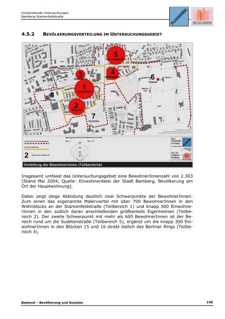 4 bestand - darstellung und bewertung - Stadtplanungsamt - Bamberg