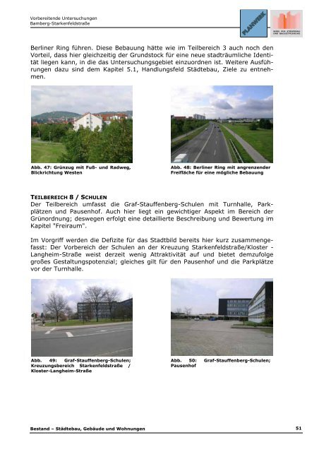 4 bestand - darstellung und bewertung - Stadtplanungsamt - Bamberg