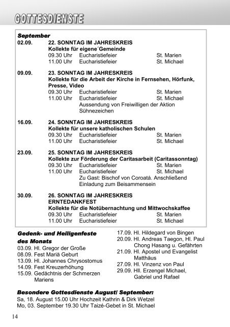 BERLIN - KREUZBERG AUGUST + SEPTEMBER 2012 - St. Marien ...