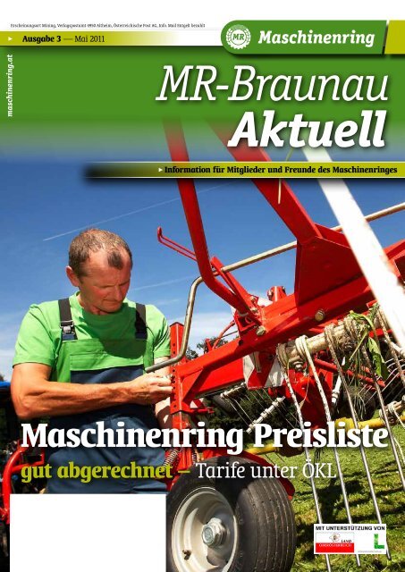 MR Preisliste - Maschinenring