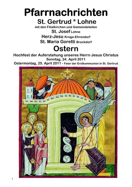 Ostern - Katholische Kirchengemeinde St. Gertrud Lohne