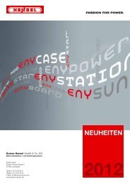 Neuheiten 2012 - Hensel