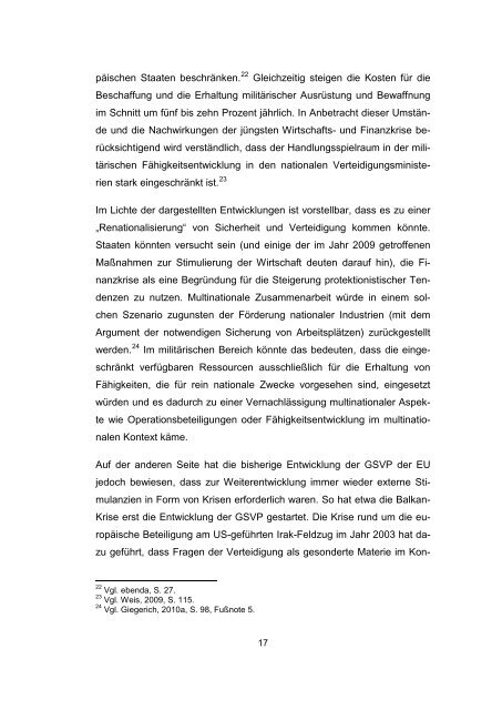 Formen multinationaler Zusammenarbeit in der Entwicklung ...