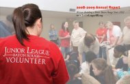 Mission - Junior League of Baton Rouge