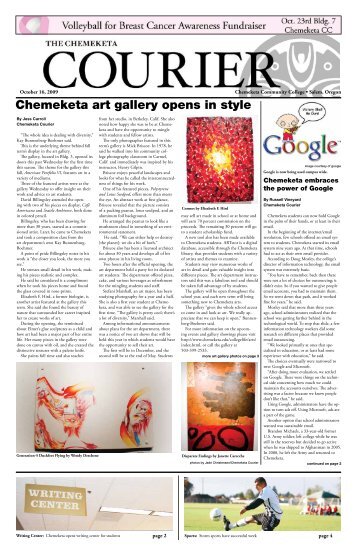 Chemeketa art gallery opens in style - Chemeketa Community College