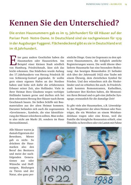 Die vielfältige Vogelwelt rund um unsere Residenz - DKV-Residenz ...