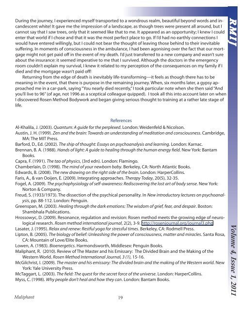 R M I J ... Volume 4 Issue 1, 2011 - Rosen Journal