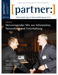 Hervorragender Mix aus Information, Networking und ... - PMA