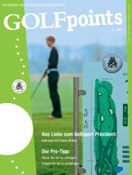 Golfpoints 1-09 TL okay.qxd - Golfclub Schloss Westerholt eV