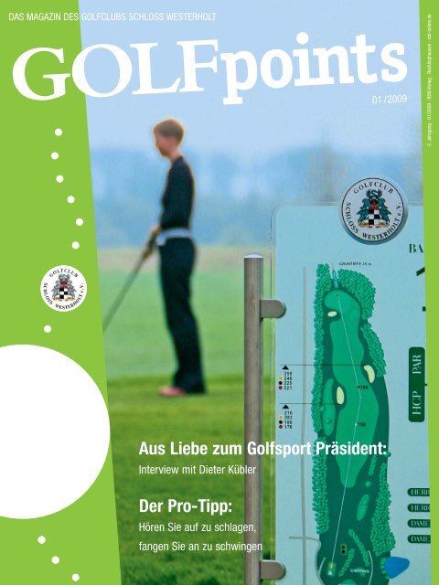 Golfpoints 1-09 TL okay.qxd - Golfclub Schloss Westerholt eV